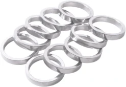 Wheels ManufacturingWheels Manufacturing 5mm 1" Headset Spacer Silver Bag/10
